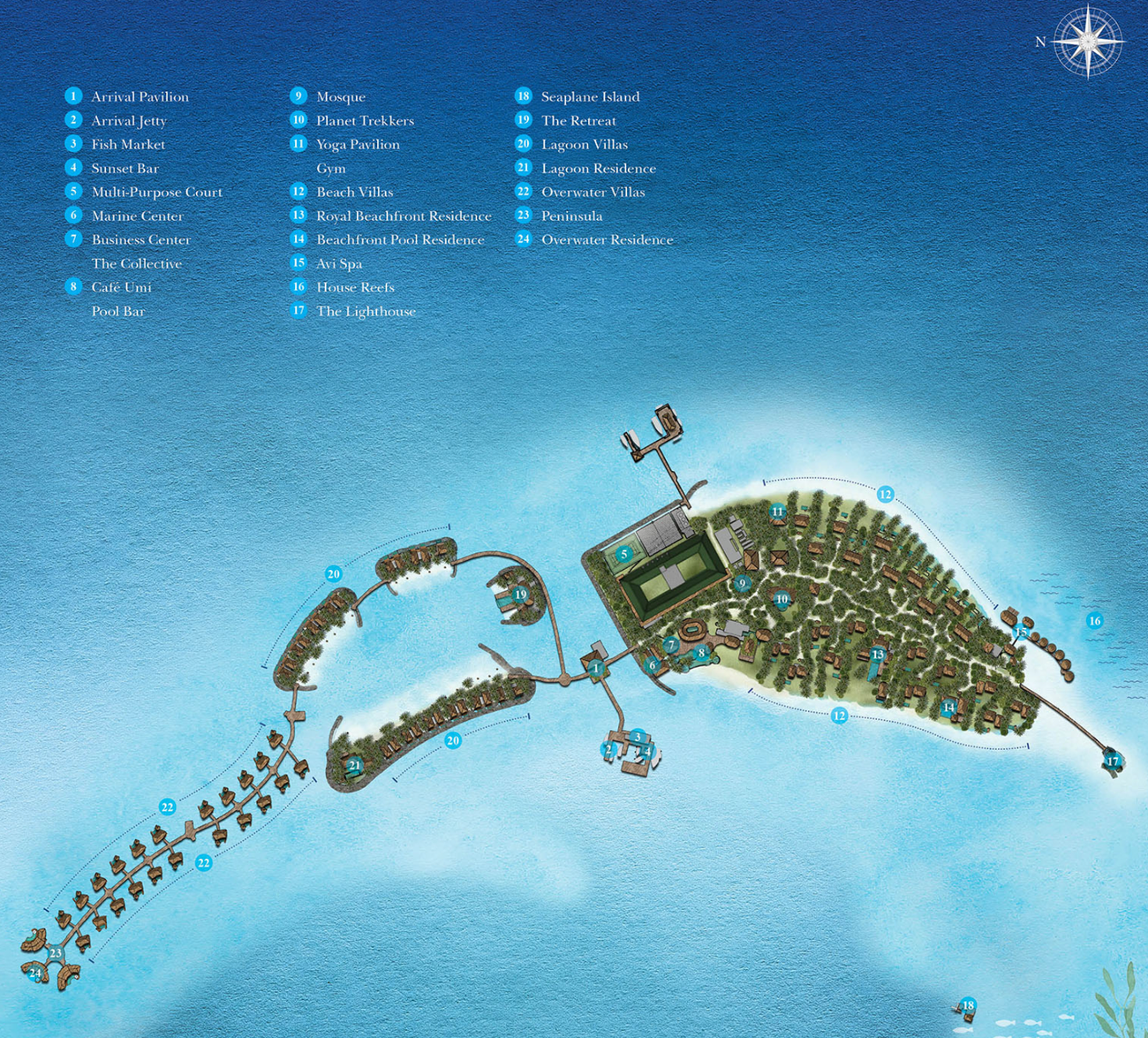 InterContinental Map